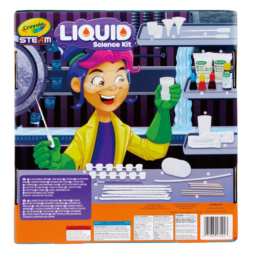 STEAM LIQUID LAB KIT;6PK