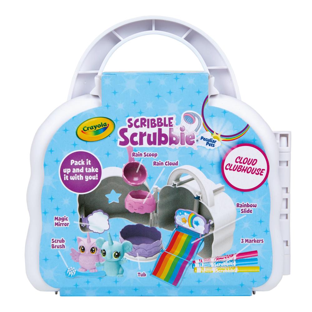 Scribble Scrubbie Peculiar Pets Cloud Clubhouse
