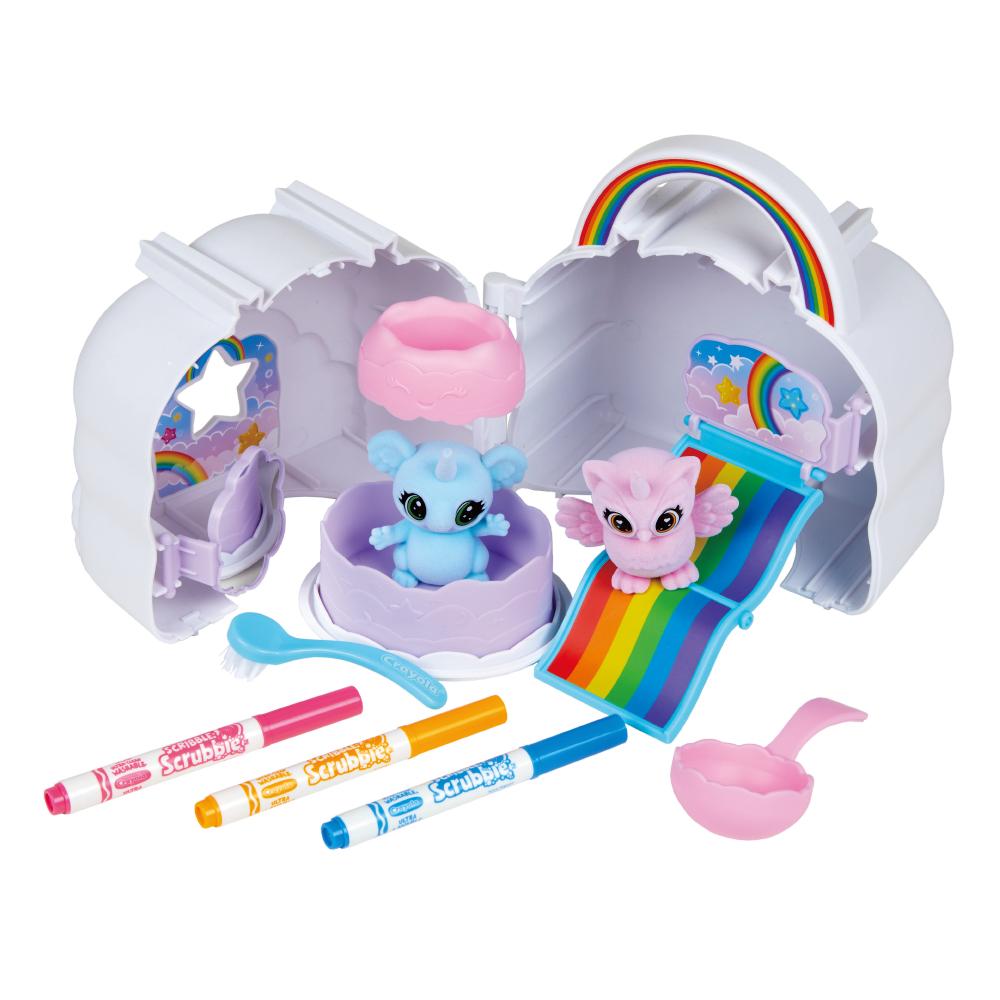 Scribble Scrubbie Peculiar Pets Cloud Clubhouse