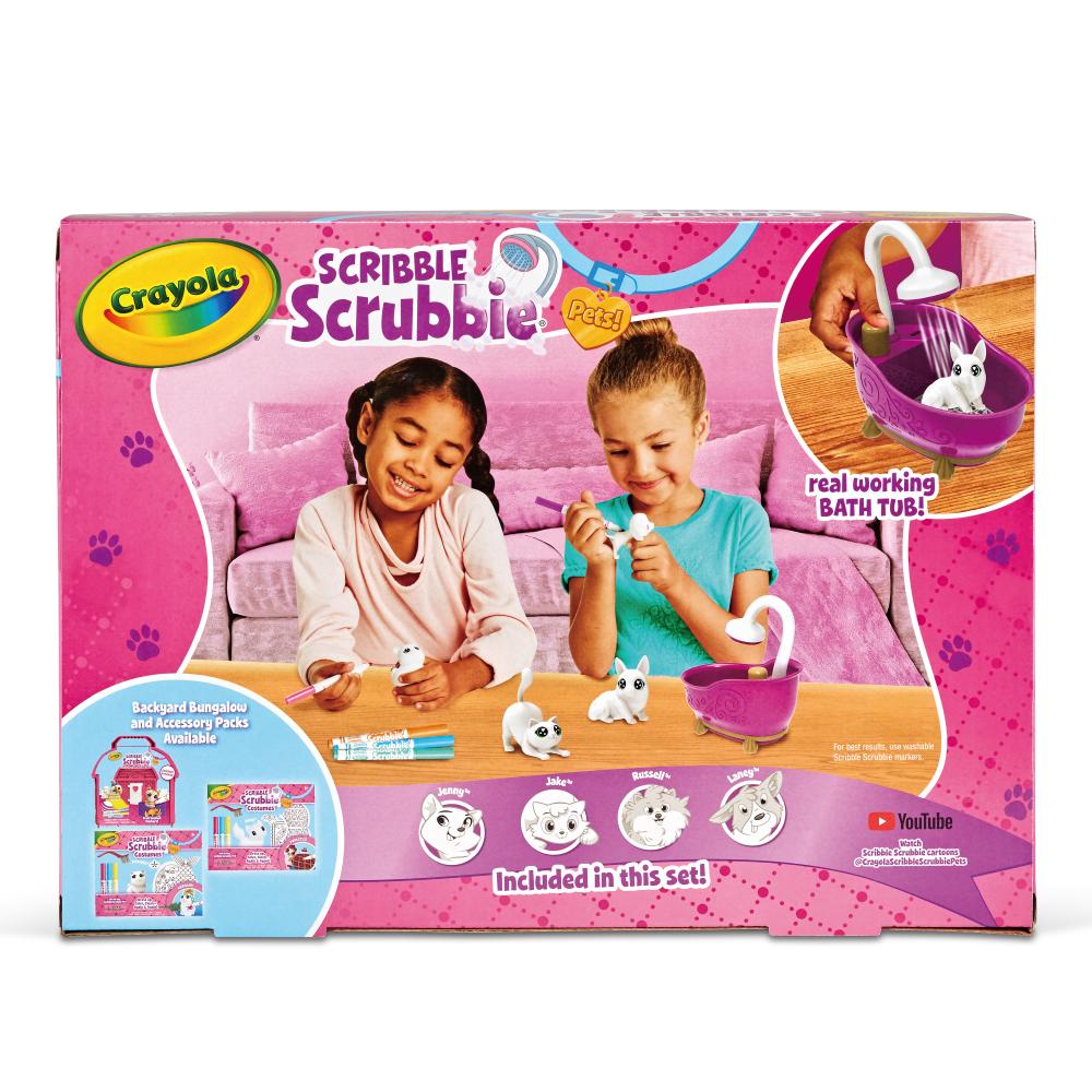 Scribble Scrubbies Pets Tub Play Set (Refresh)