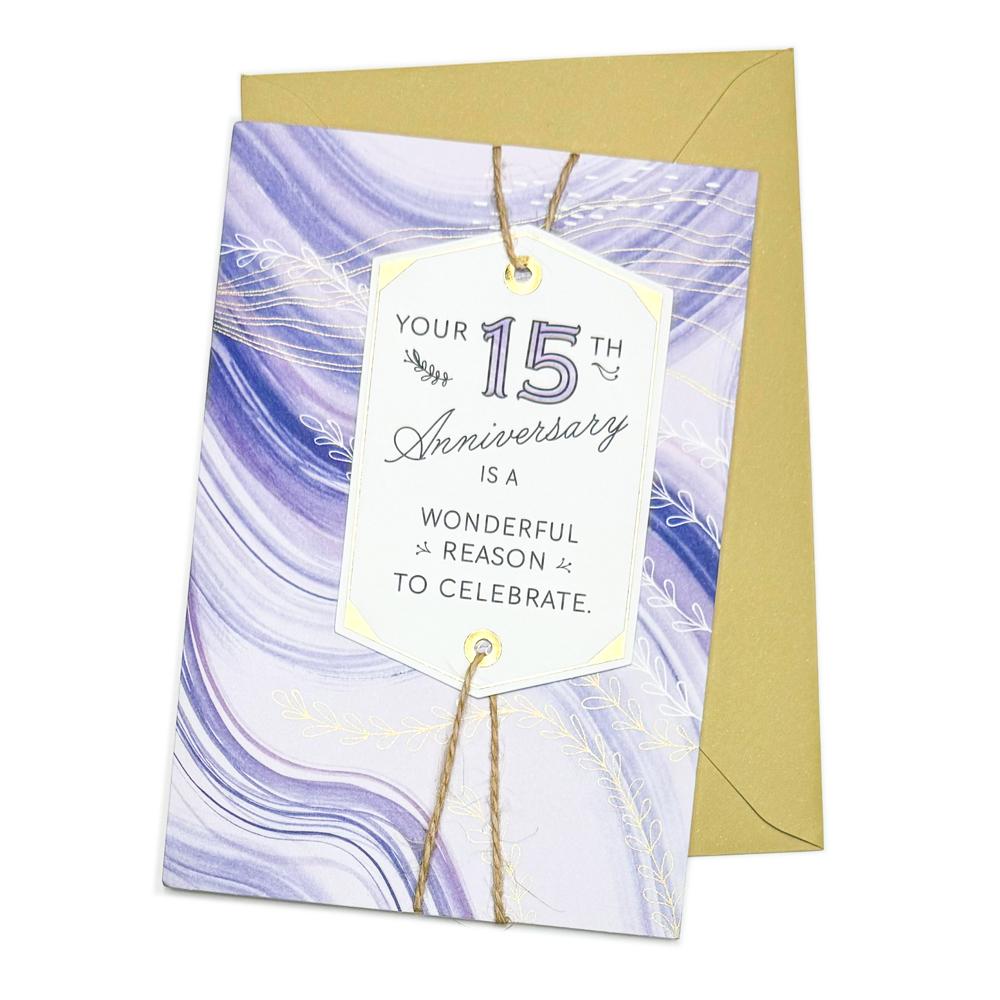 15th Anniversary Card
