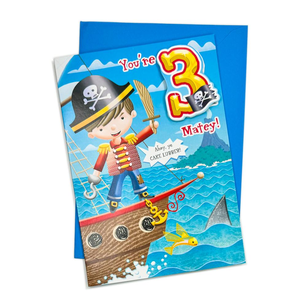 3rd Birthday Card