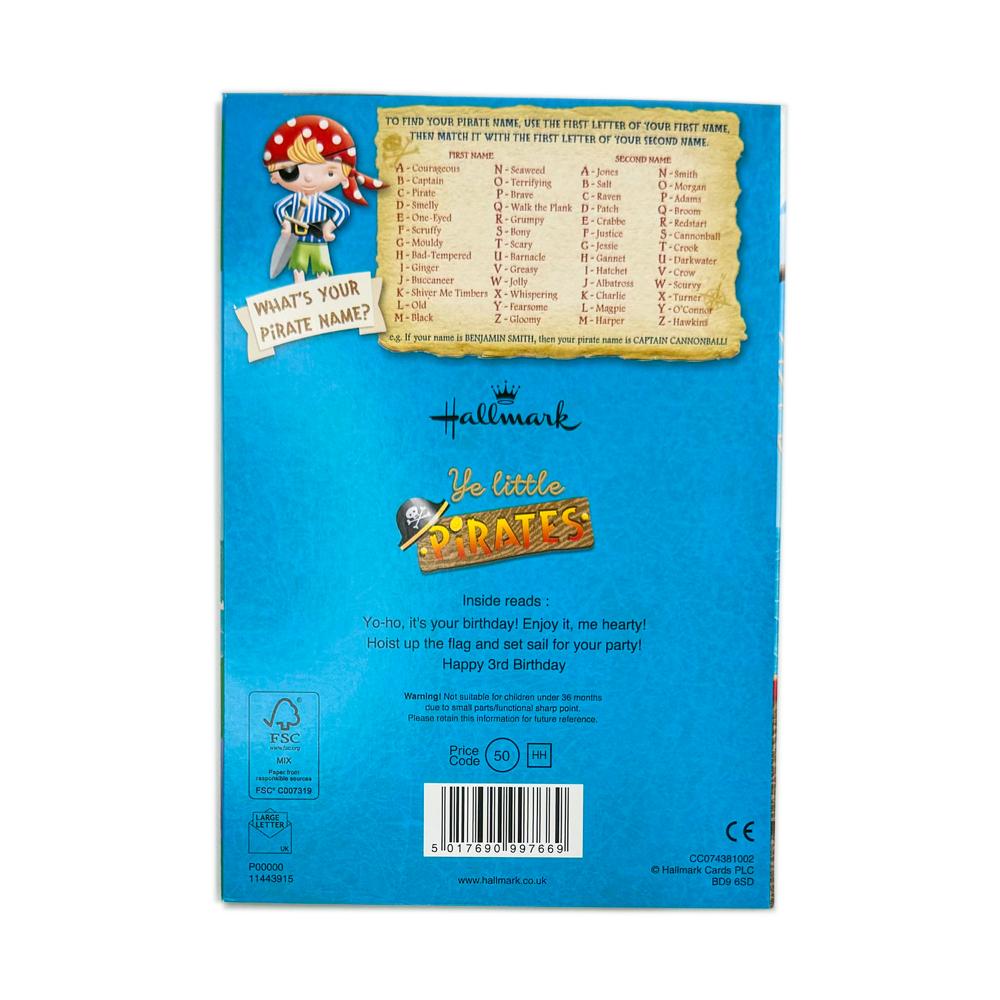 3rd Birthday Card