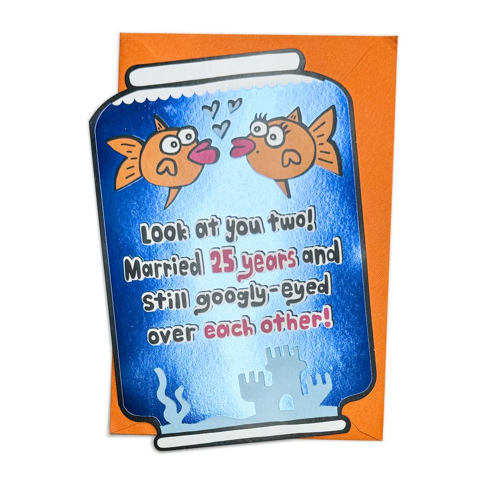 25th Anniversary Card