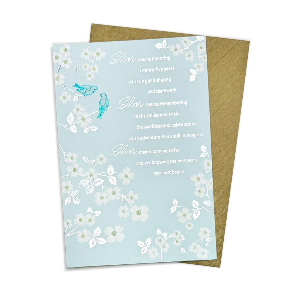 25th Anniversary Card