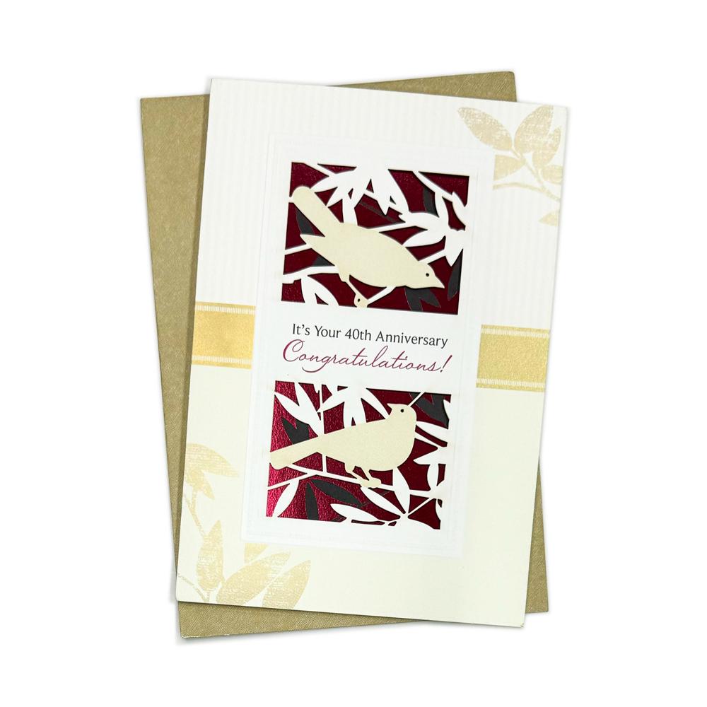 40th Anniversary Card
