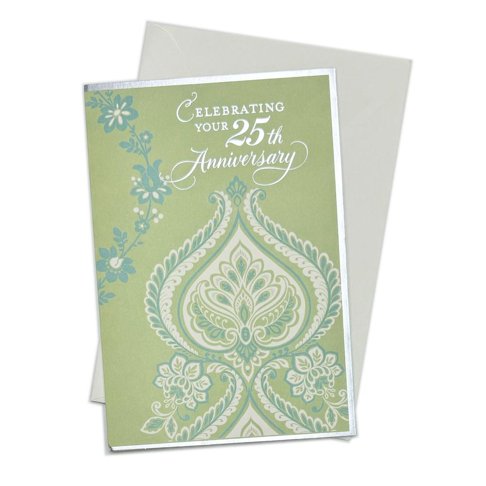 25th Anniversary Card