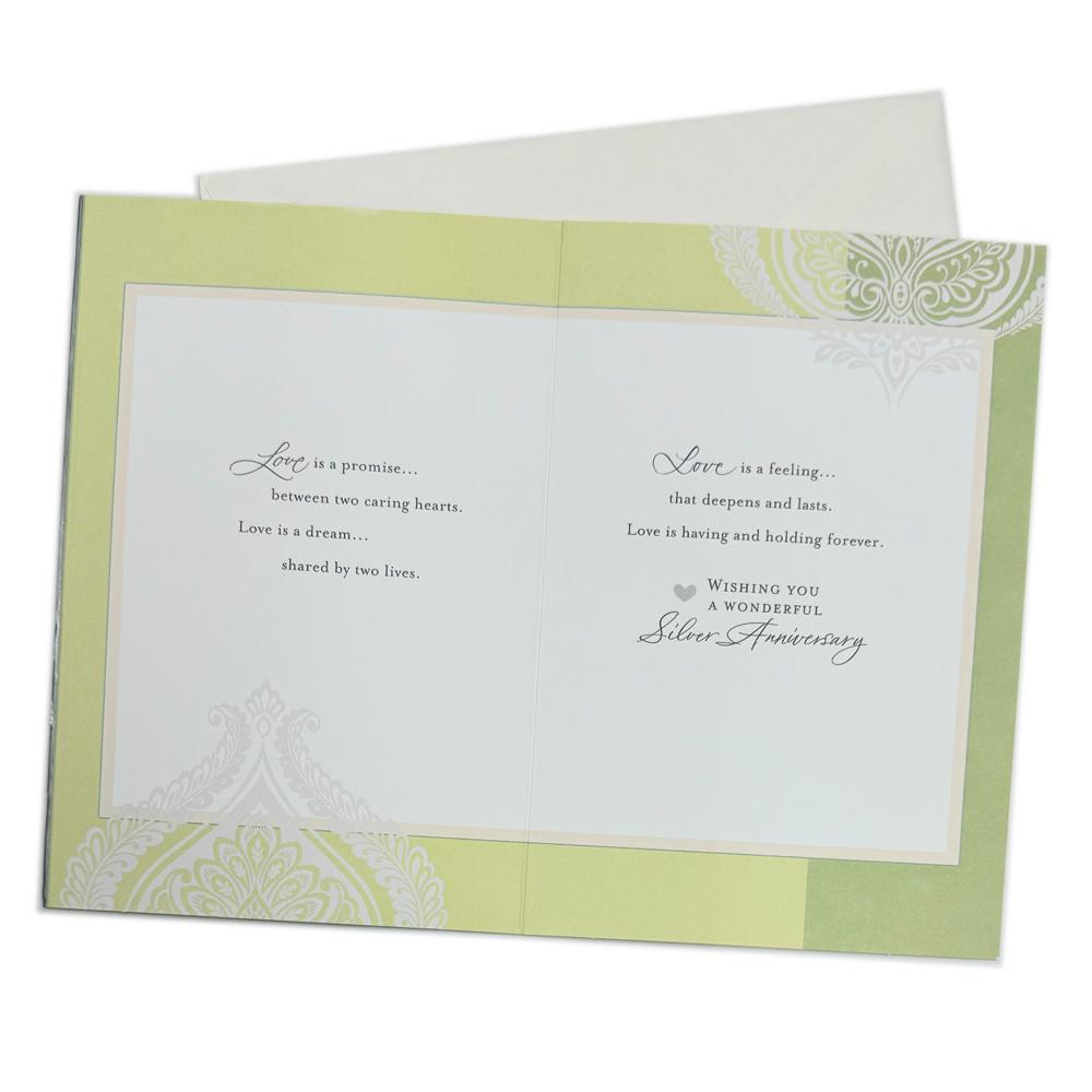 25th Anniversary Card