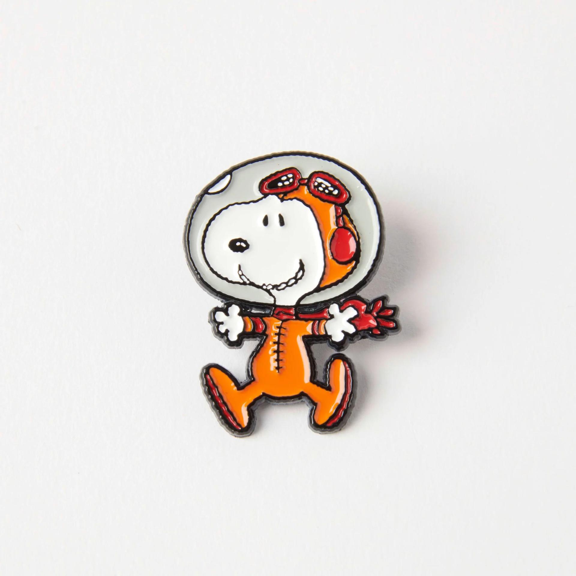 Peanuts Space Enamel Pin - Snoopy