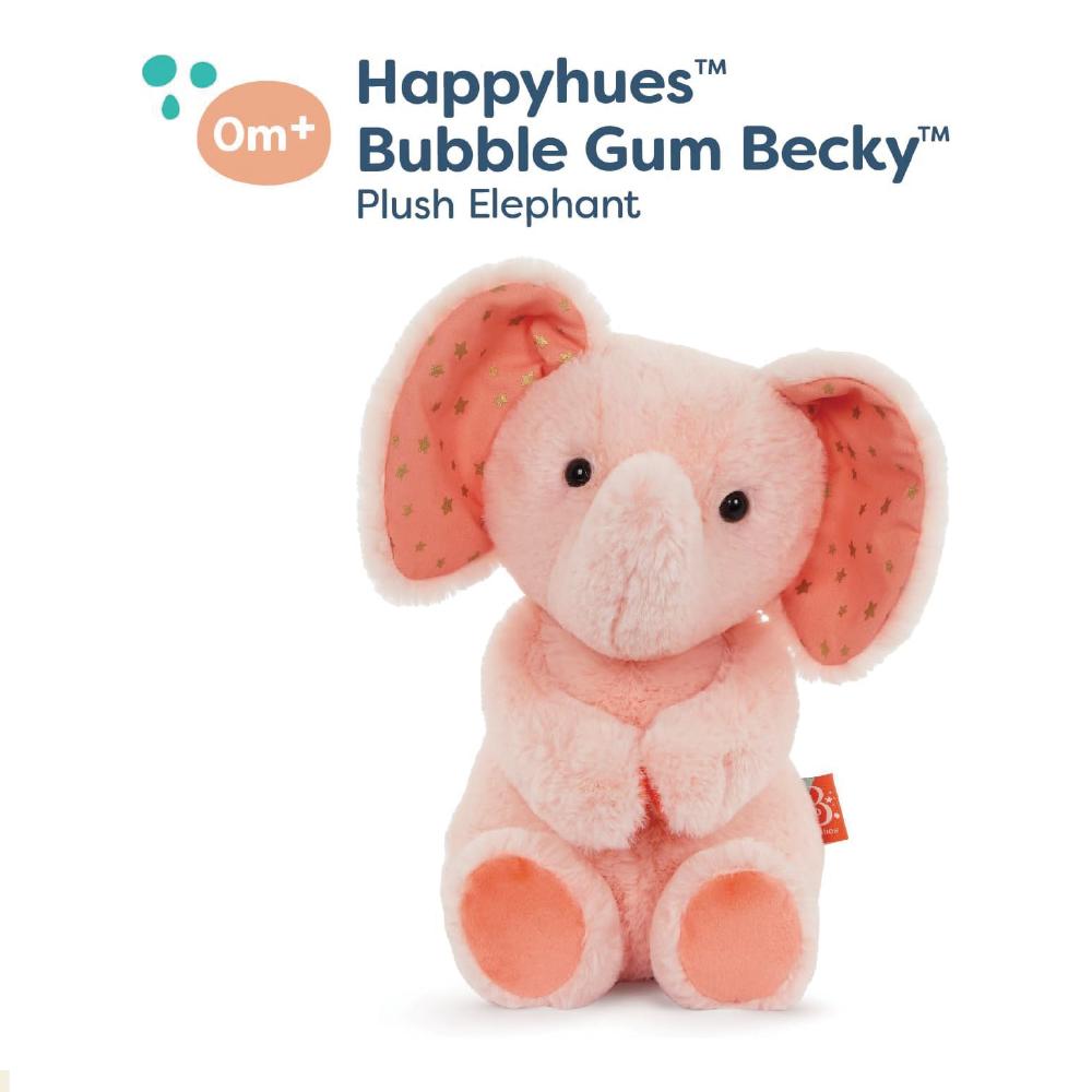 BX2047Z@B. CLASSIC PLUSH ELEPHANT - PINK