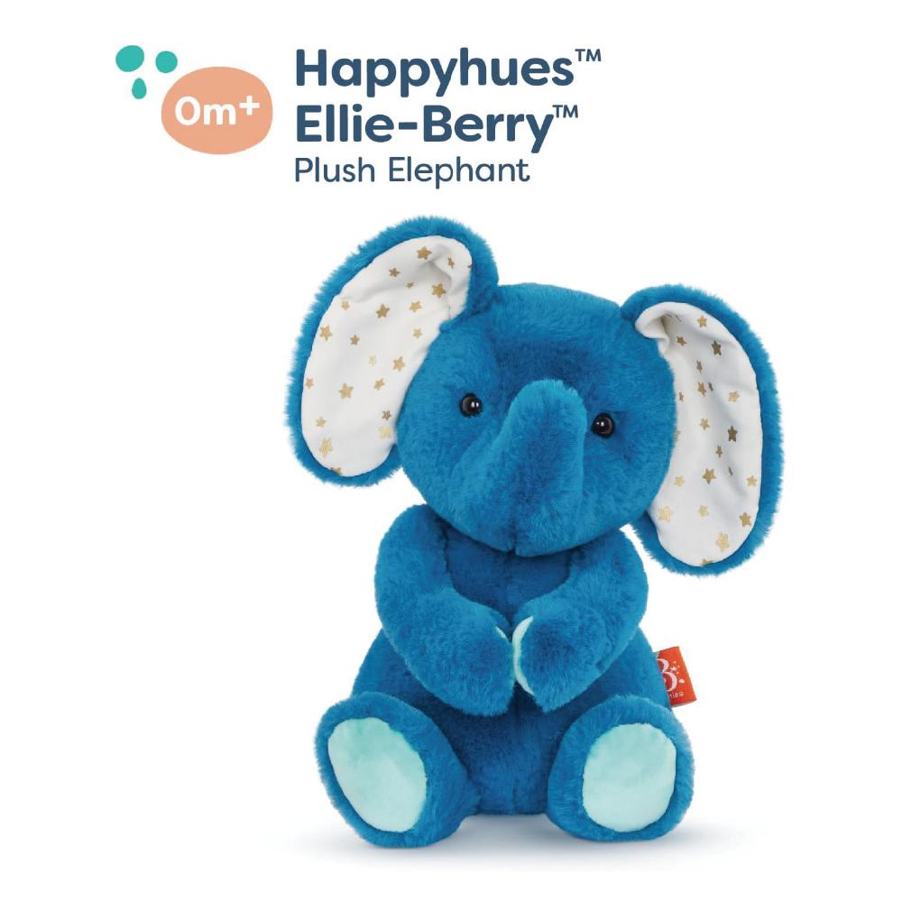 BX2046Z@B. CLASSIC PLUSH ELEPHANT - BLUE
