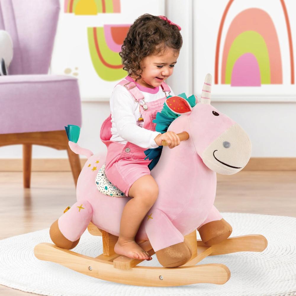BX1936Z@B. RODEO ROCKER - PINK UNICORN