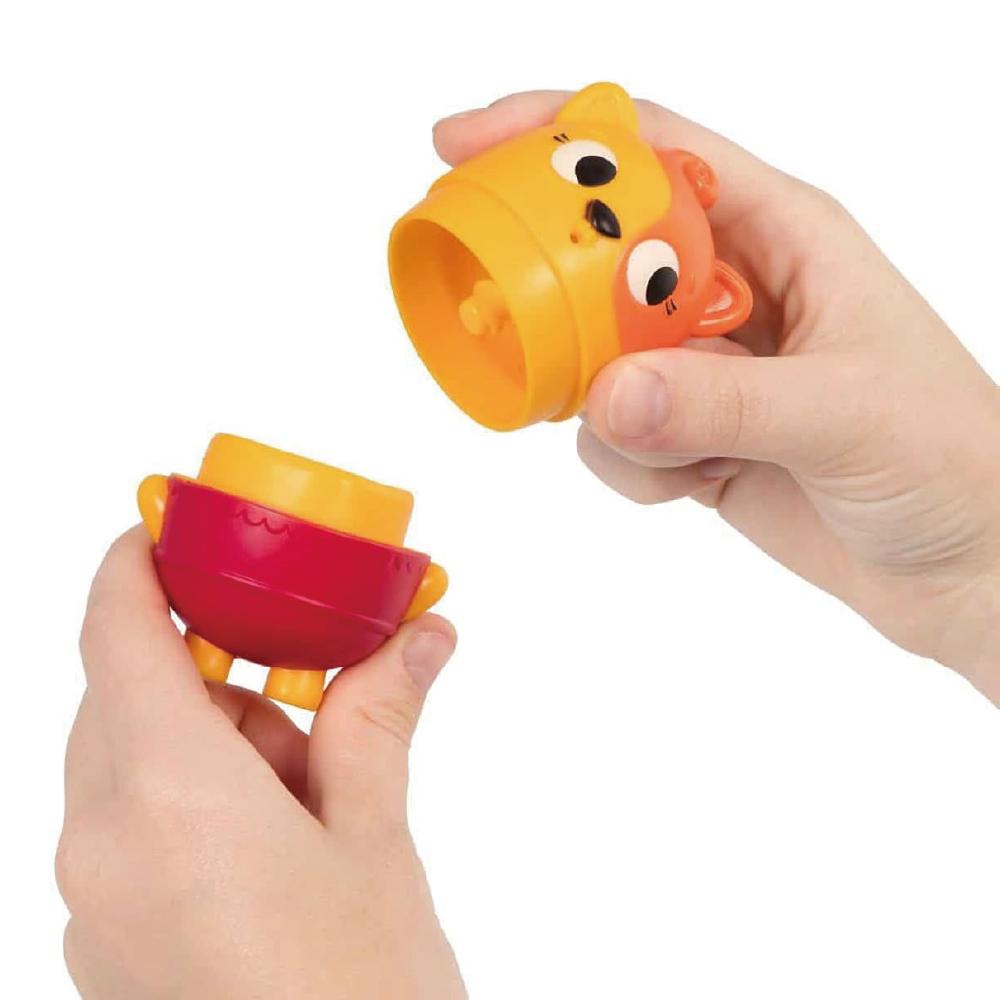 LB1845@LOB. BATH SQUIRTS SET - DOG, CAT, PANDA