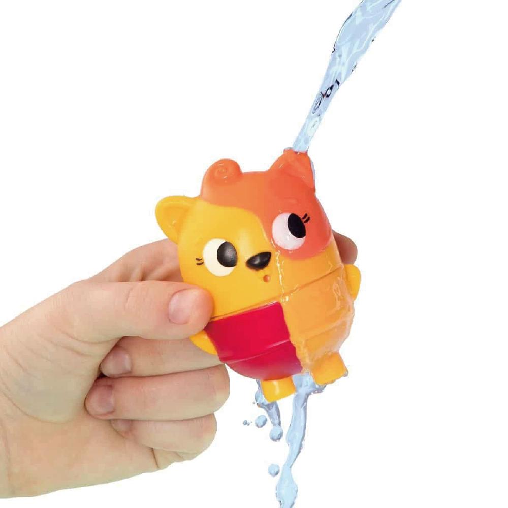 LB1845@LOB. BATH SQUIRTS SET - DOG, CAT, PANDA