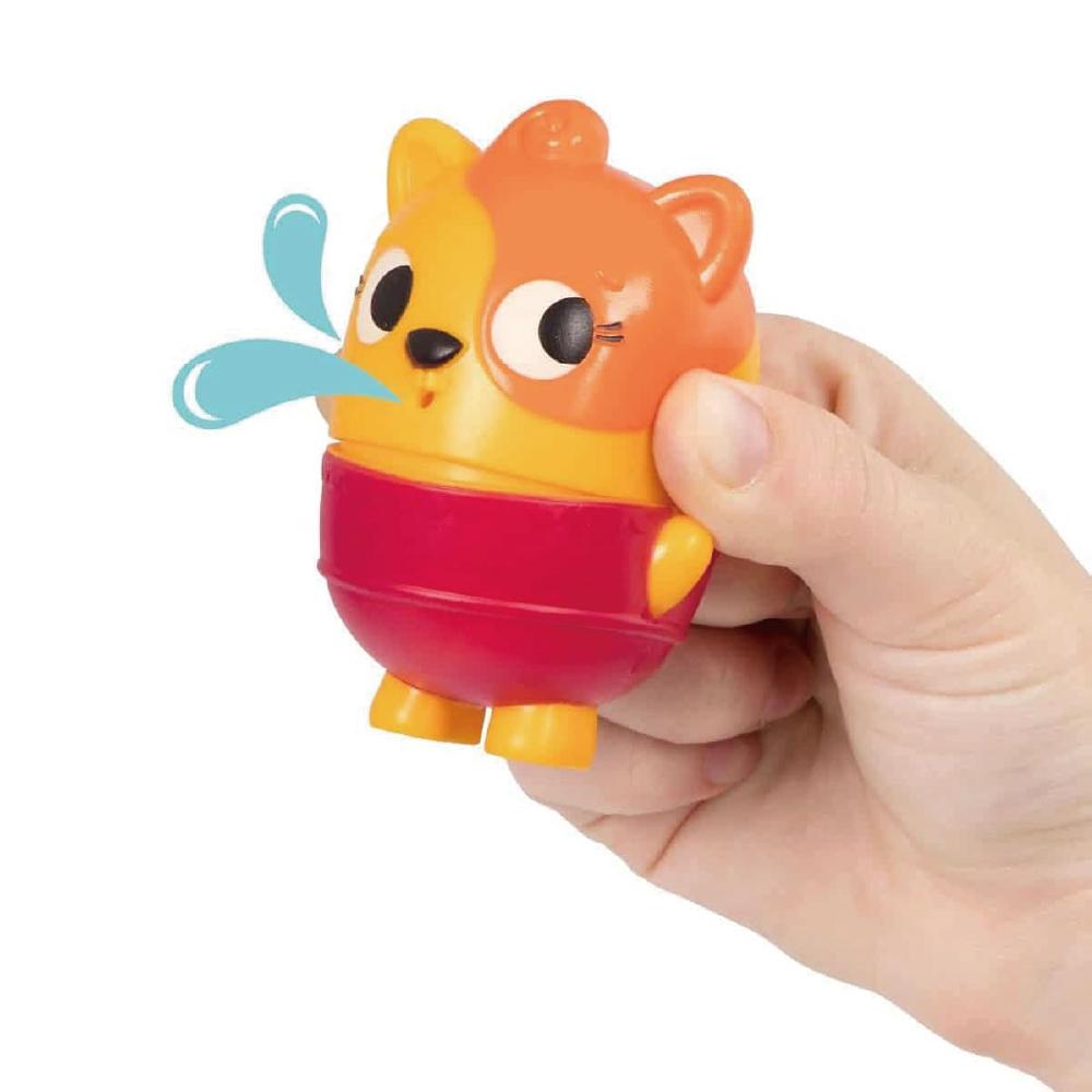 LB1845@LOB. BATH SQUIRTS SET - DOG, CAT, PANDA