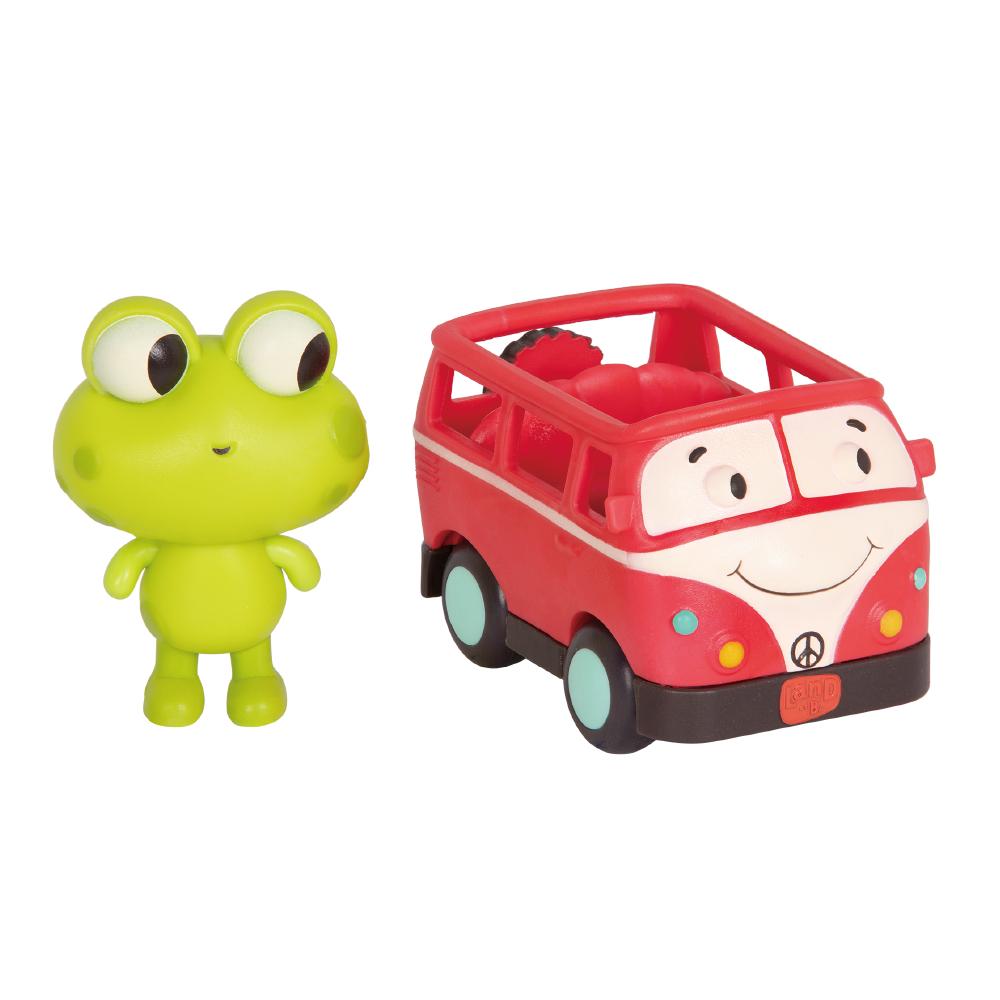 LB1700@LOB. FROG (JAX) AND BUS (GROOVY PATOOTIE)