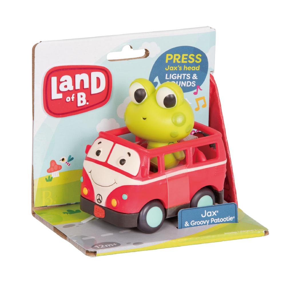 LB1700@LOB. FROG (JAX) AND BUS (GROOVY PATOOTIE)