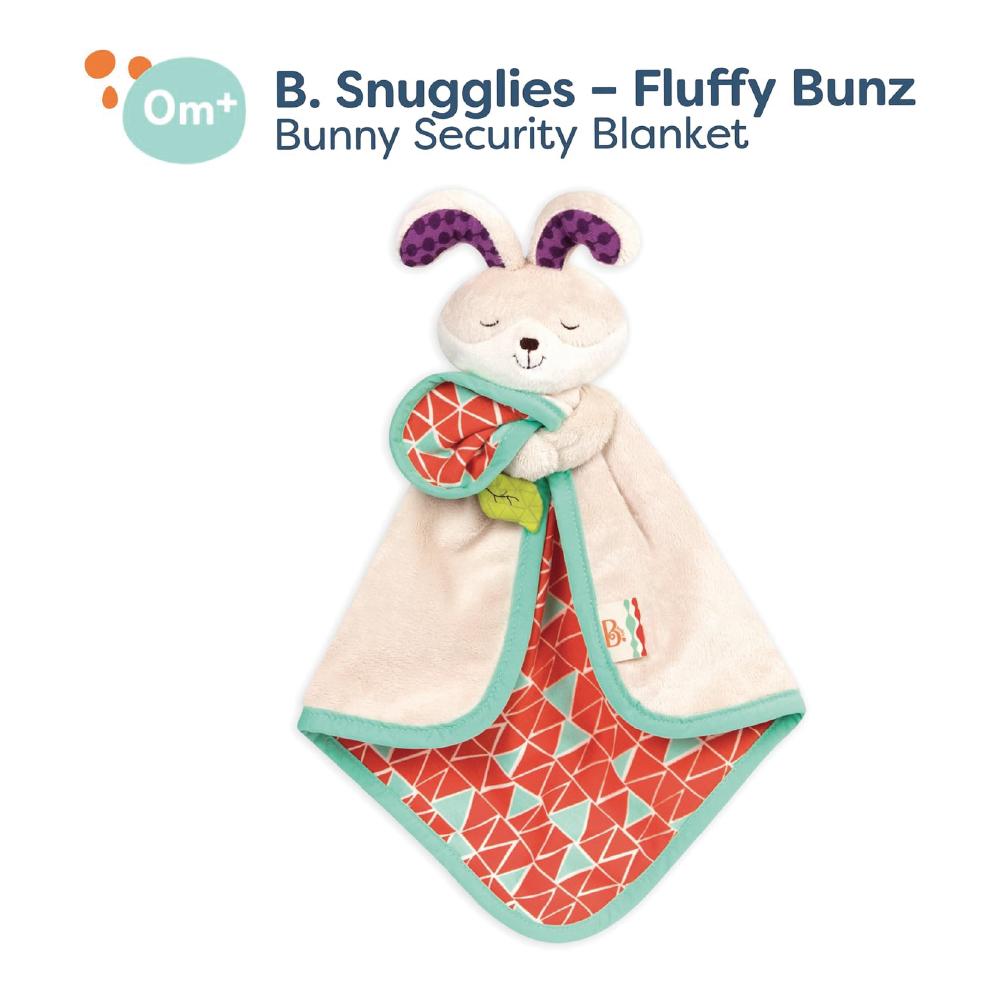 BX1589Z@SECURITY BLANKET BUNNY