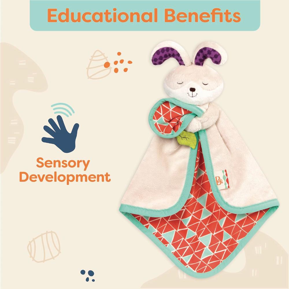 BX1589Z@SECURITY BLANKET BUNNY