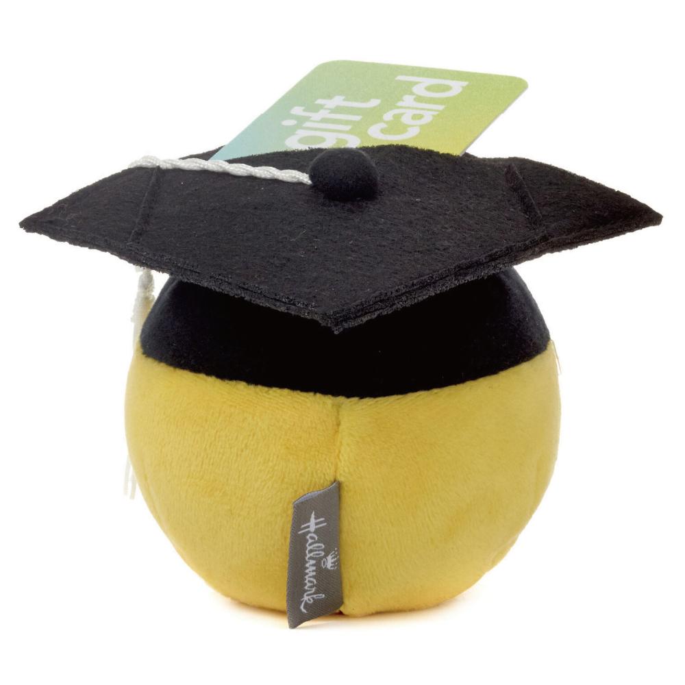 Hallmark Smiley Face in Grad Cap Plush Gift Card Holder