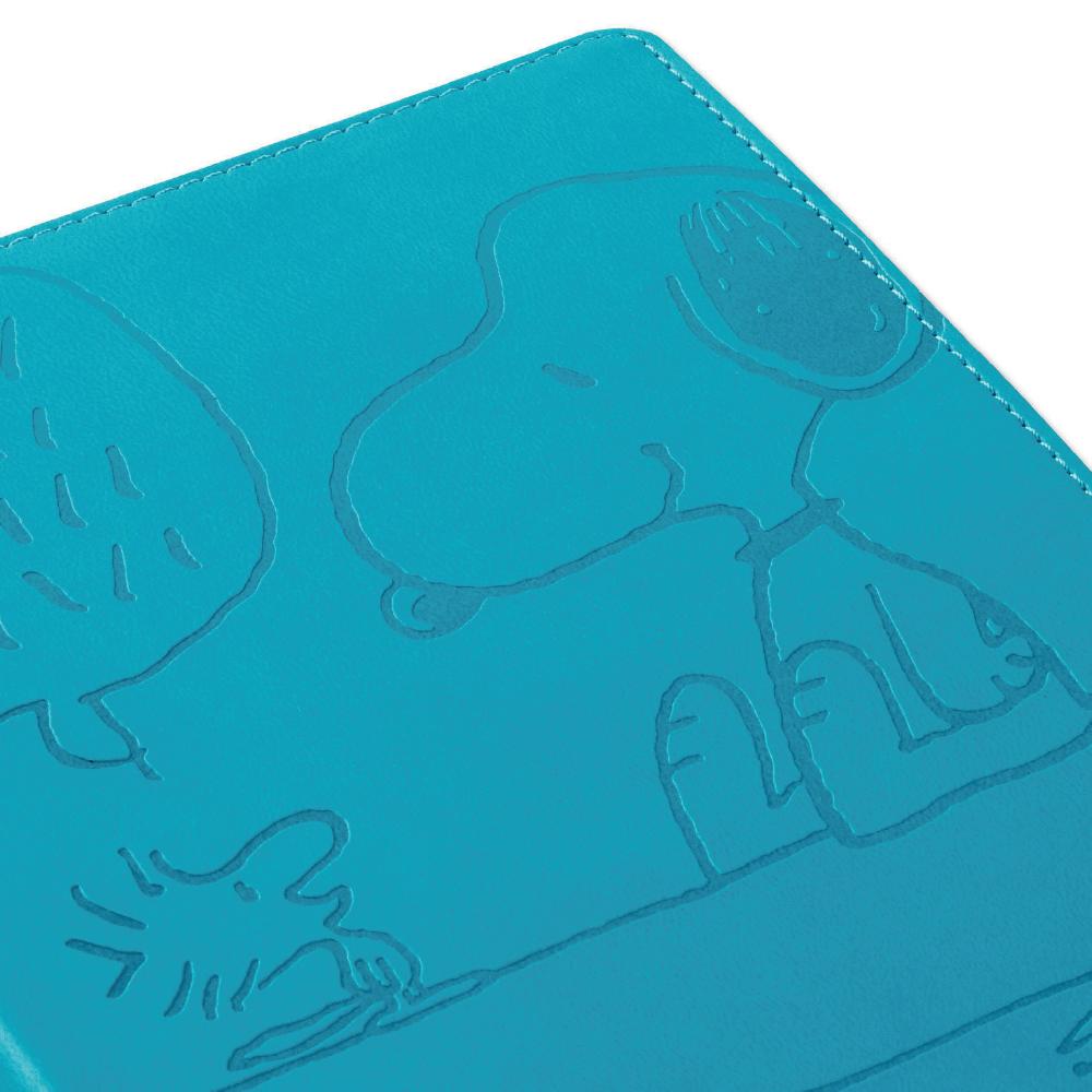 Peanuts® Snoopy and Woodstock Faux Leather Notebook