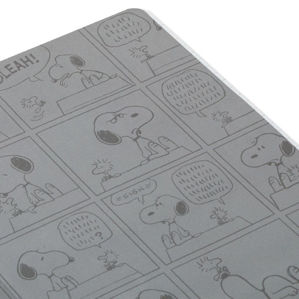 Peanuts® Snoopy and Woodstock Faux Leather Notebook