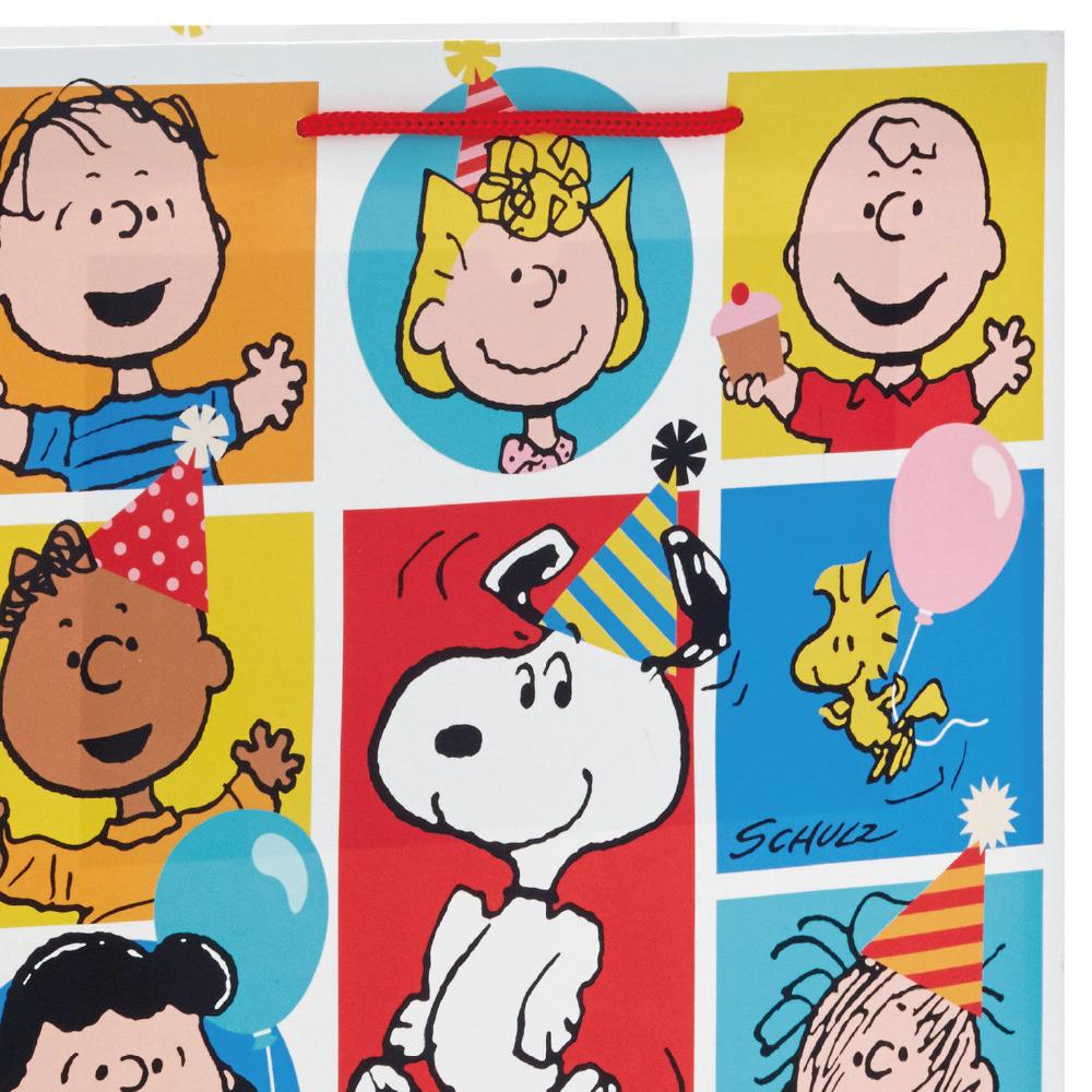 Peanuts® Gang Large Birthday Gift Bag 13