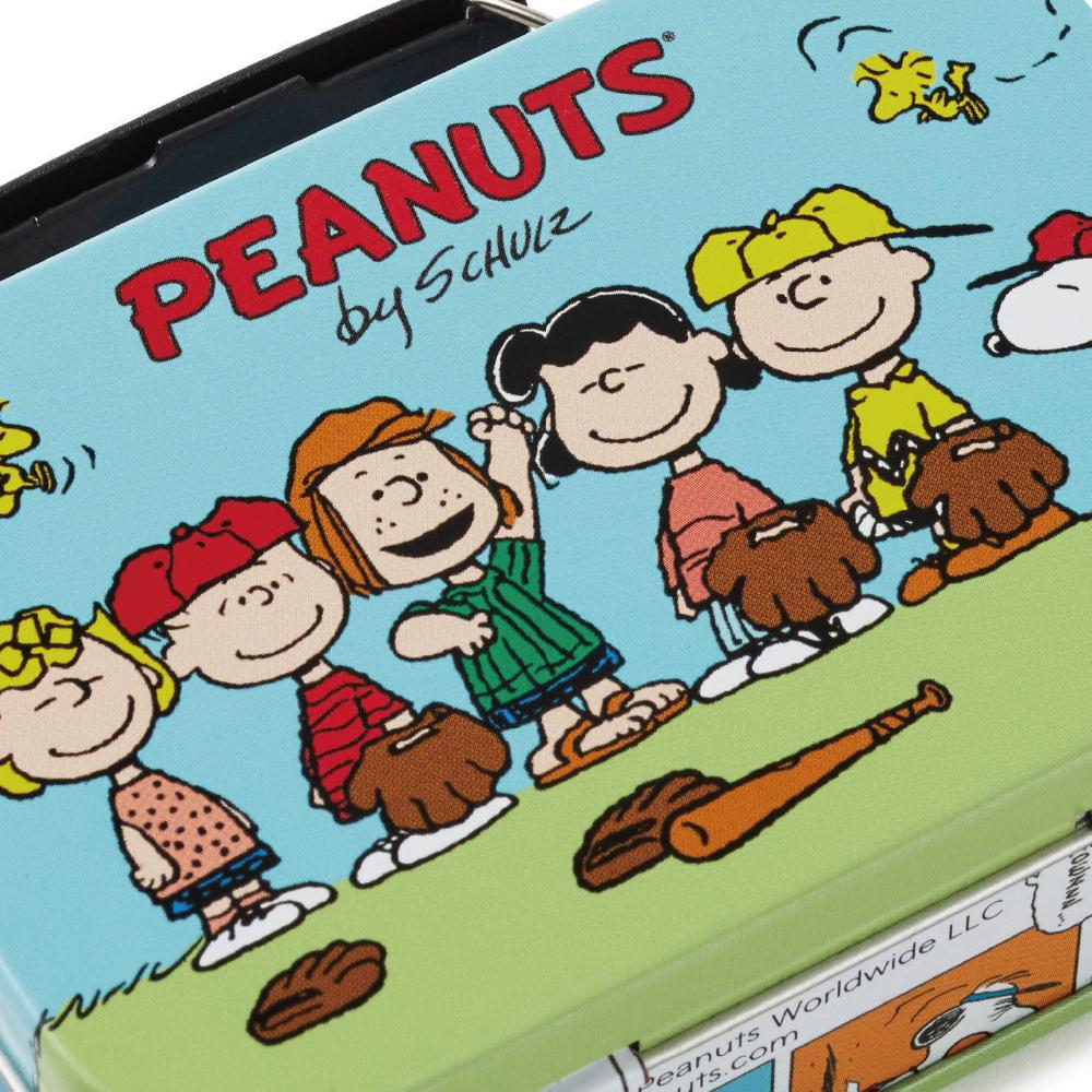 Peanuts® Gang Baseball Tin Gift Card Holder Box 2.5