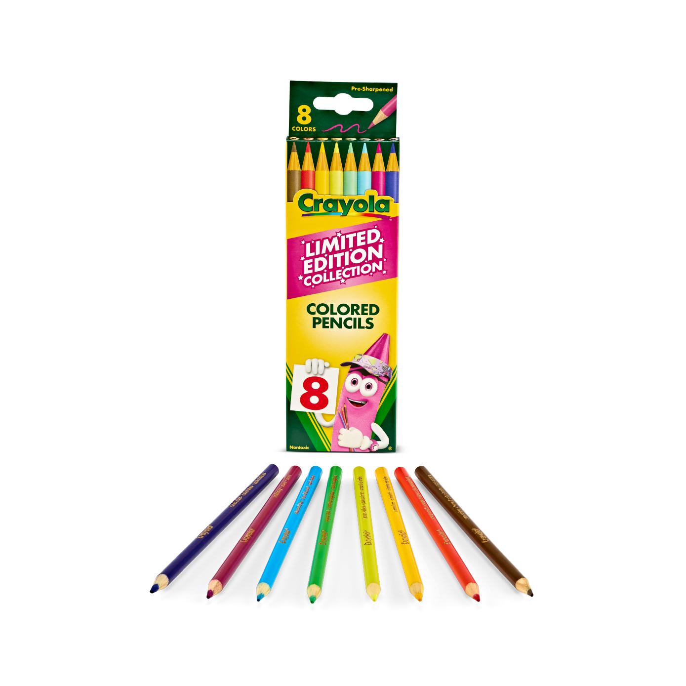 Limited Edition Retired Colored Pencils, 8 Count
