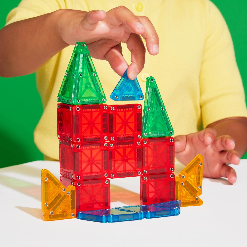 MAGT-244026BO@MAGNA-TILES microMAGS TRAVEL SET (With a Display Boxed of 12 sets)