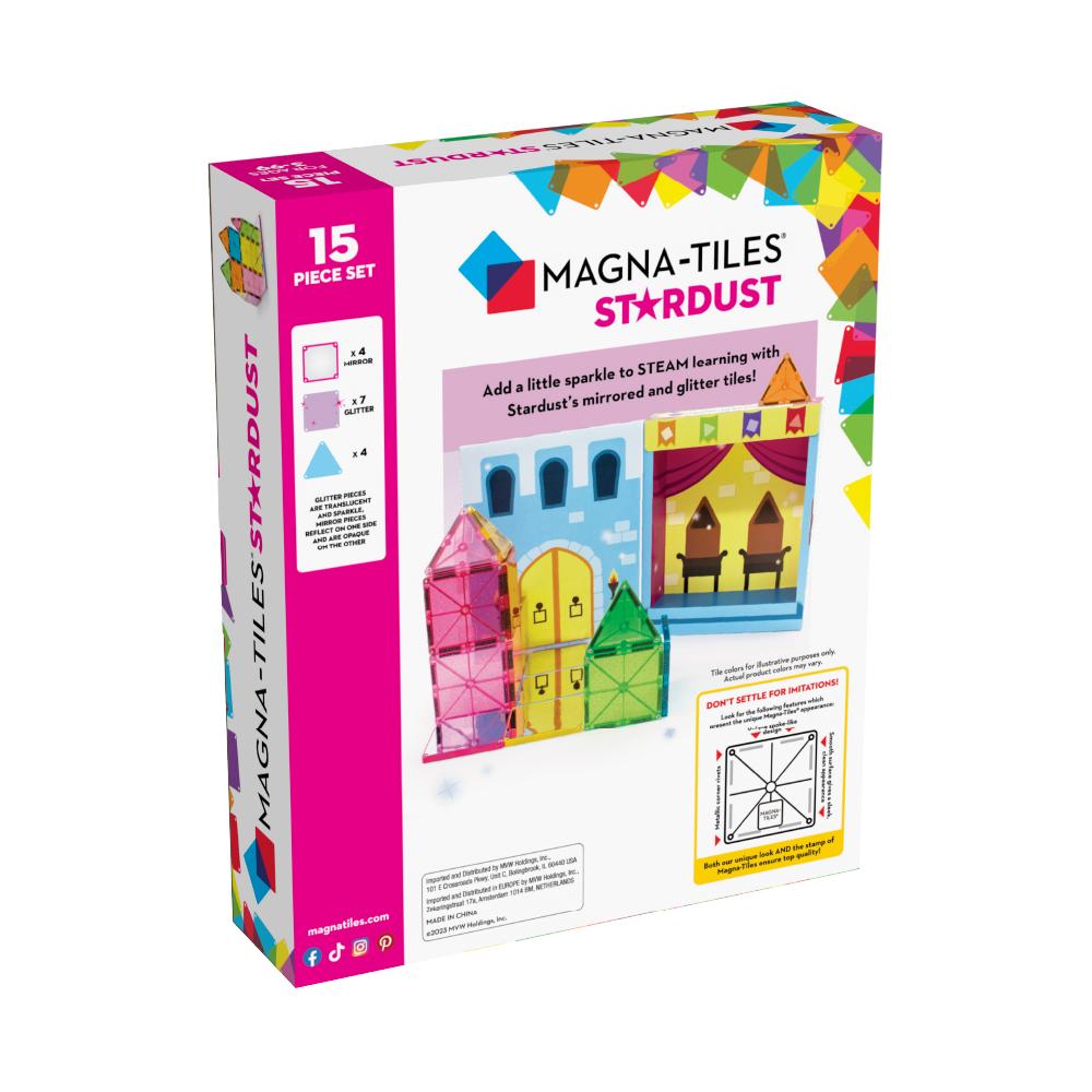MAGT-18915@MAGNA-TILES® Stardust 15 Piece Set
