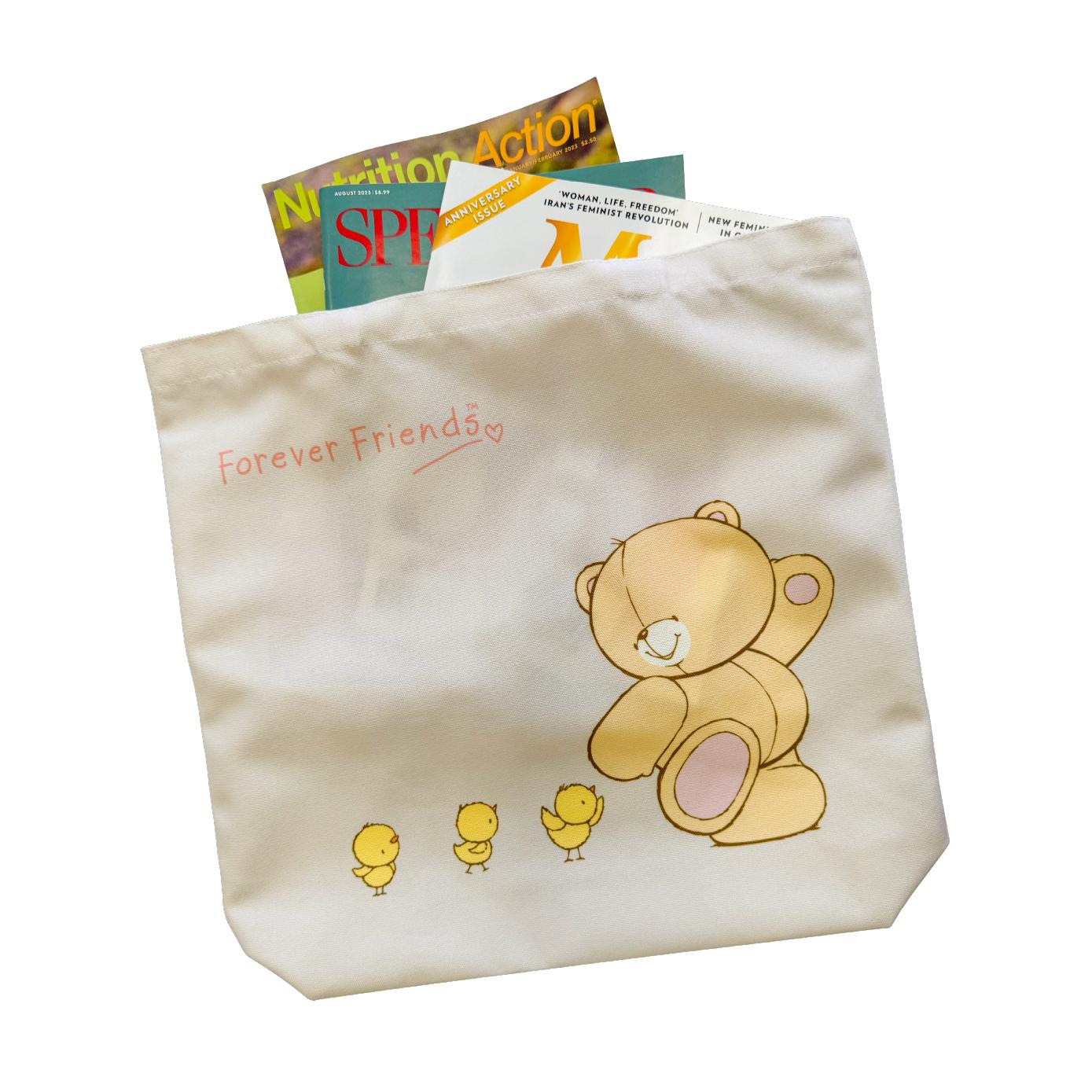 Forever Friends Canvas Tote Bag (Bear&friends)