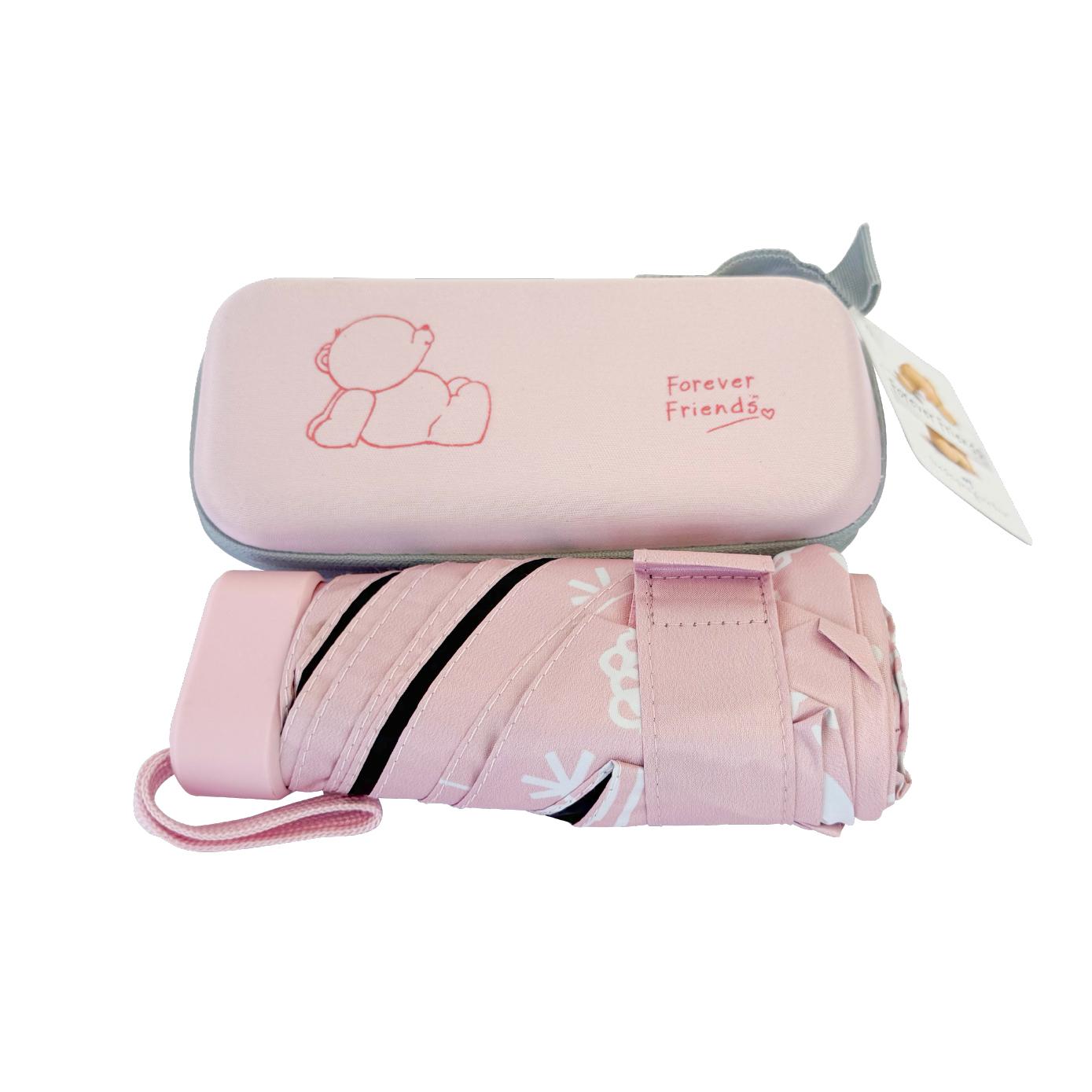Forever Friends Pocket Umbrella (Pink)