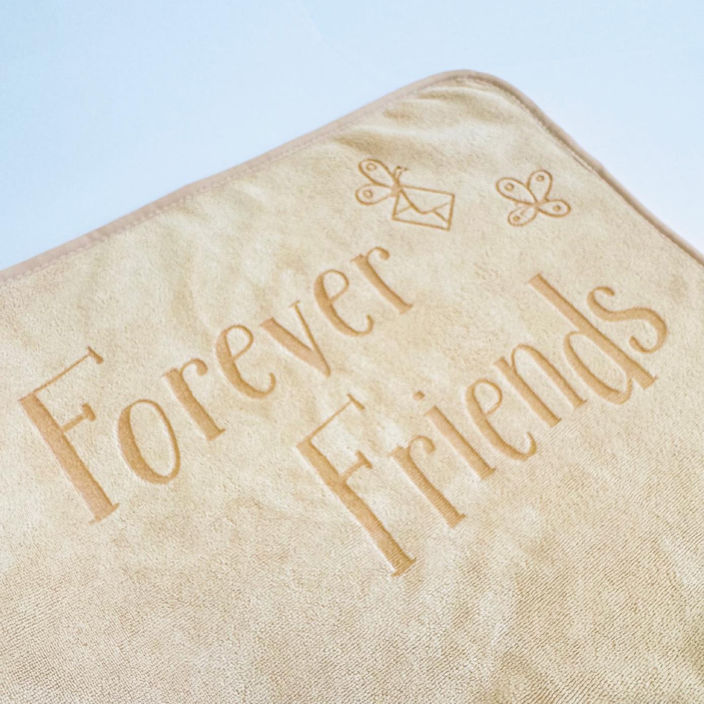 Forever Friends Hand Towel - Beige (35x75cm)