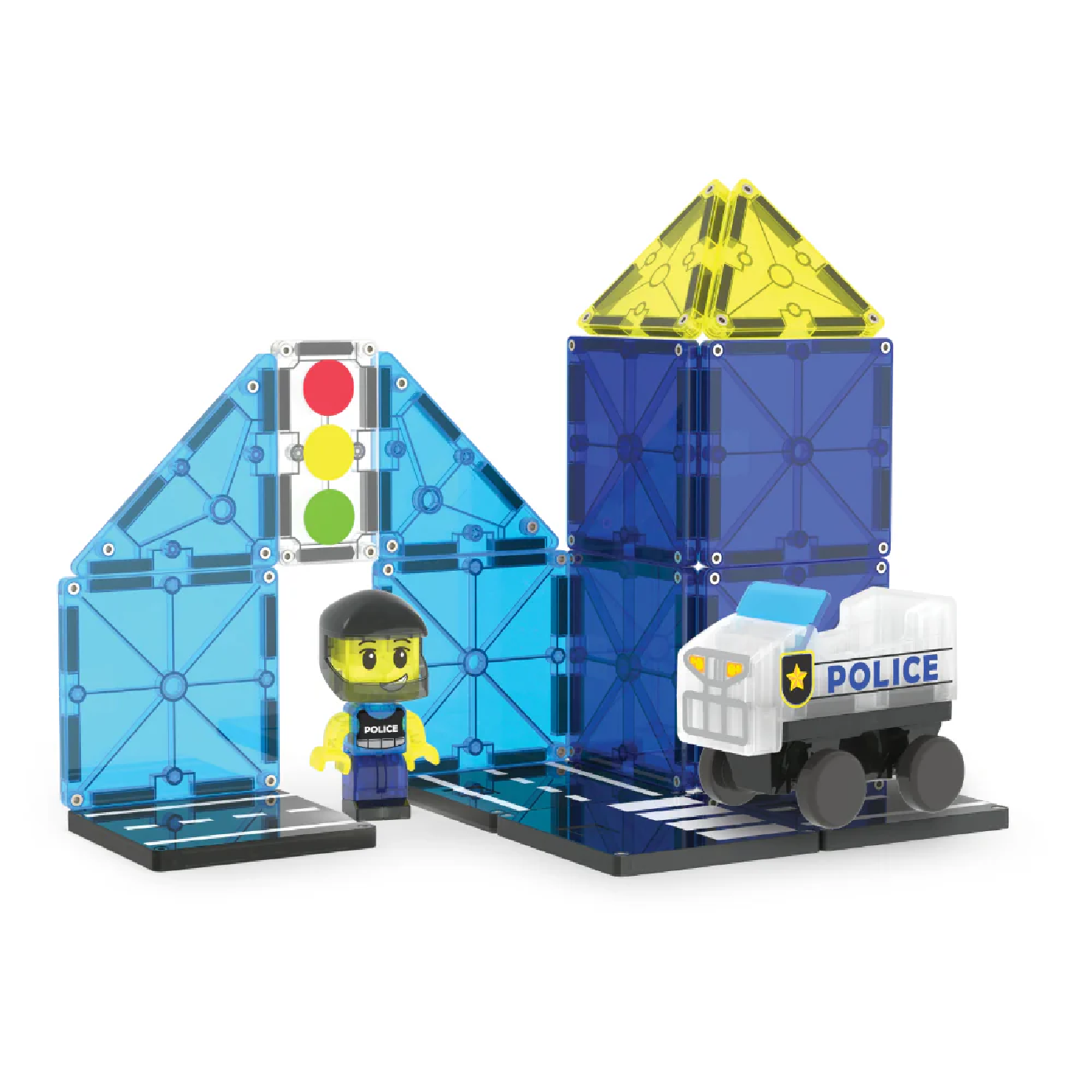 MAGT-252020PO@MAGNA-TILES Police Patrol