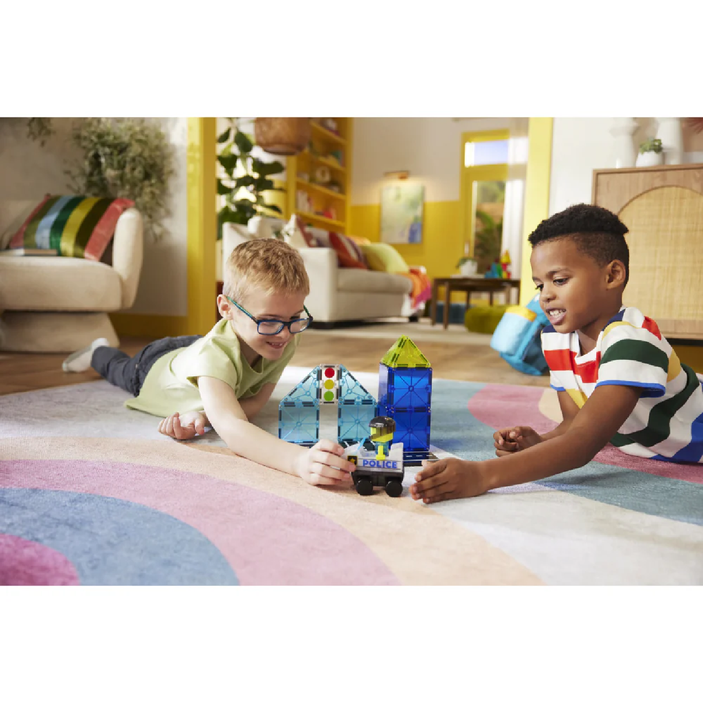 MAGT-252020PO@MAGNA-TILES Police Patrol