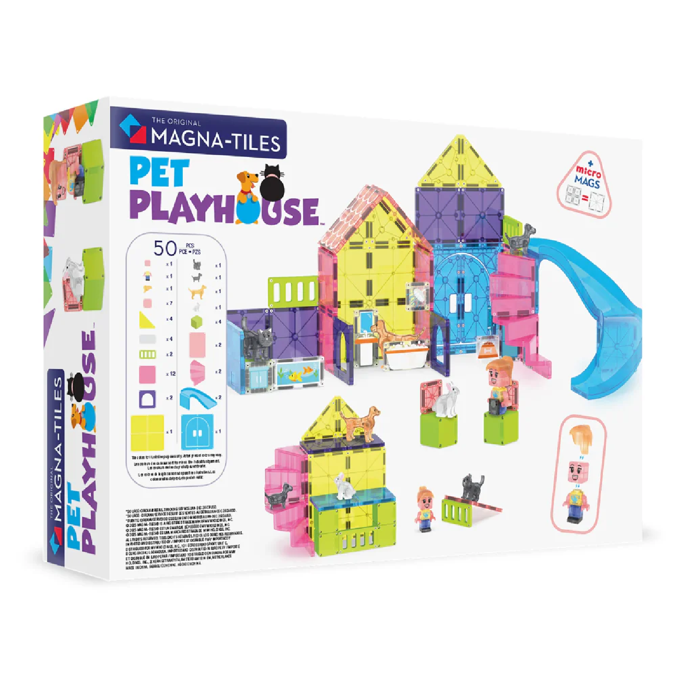 MAGT-252050PP@MAGNA-TILES Pet Playhouse