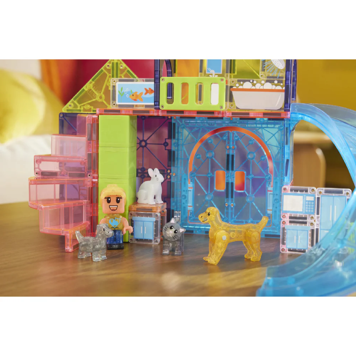 MAGT-252050PP@MAGNA-TILES Pet Playhouse