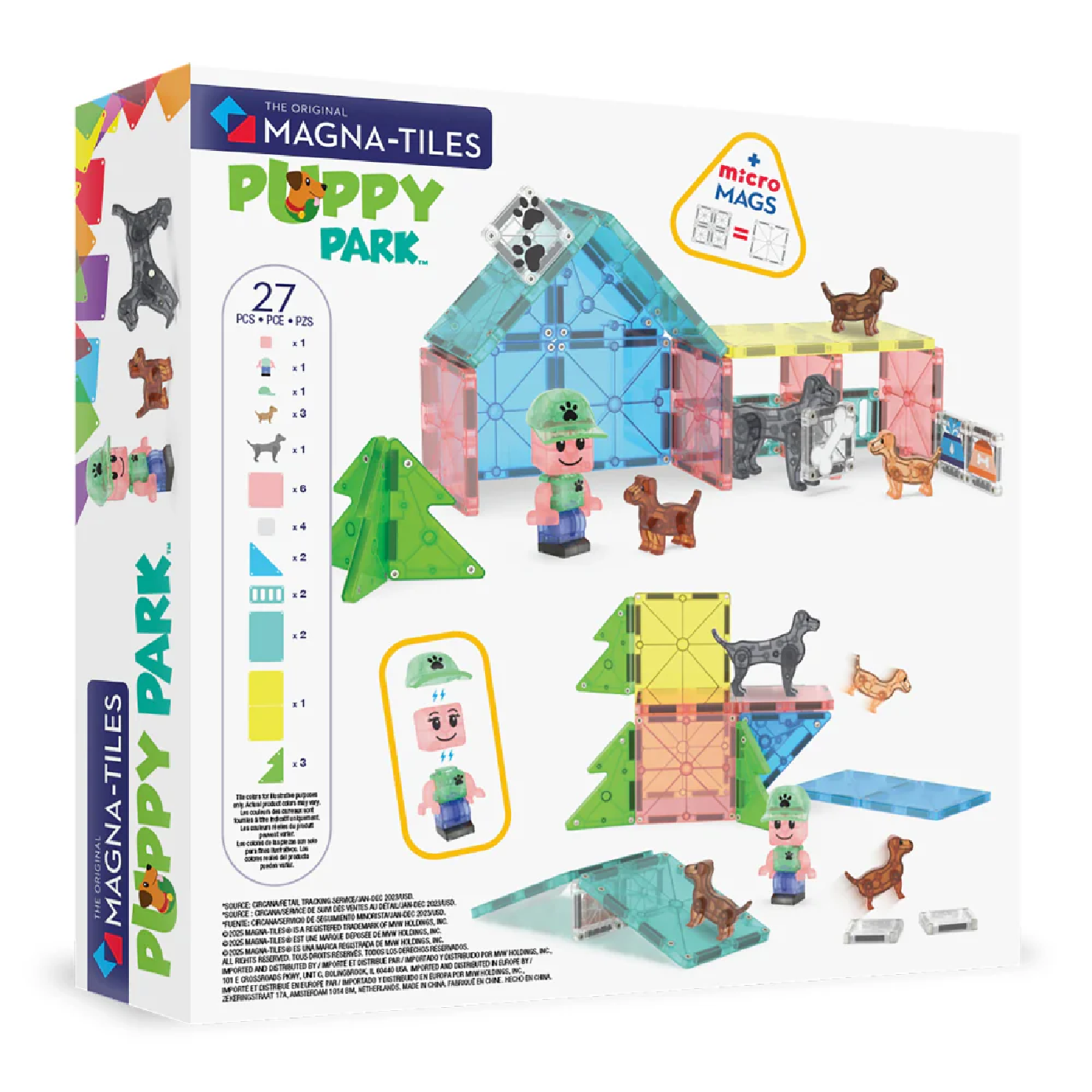MAGT-252027DD@MAGNA-TILES Puppy Park
