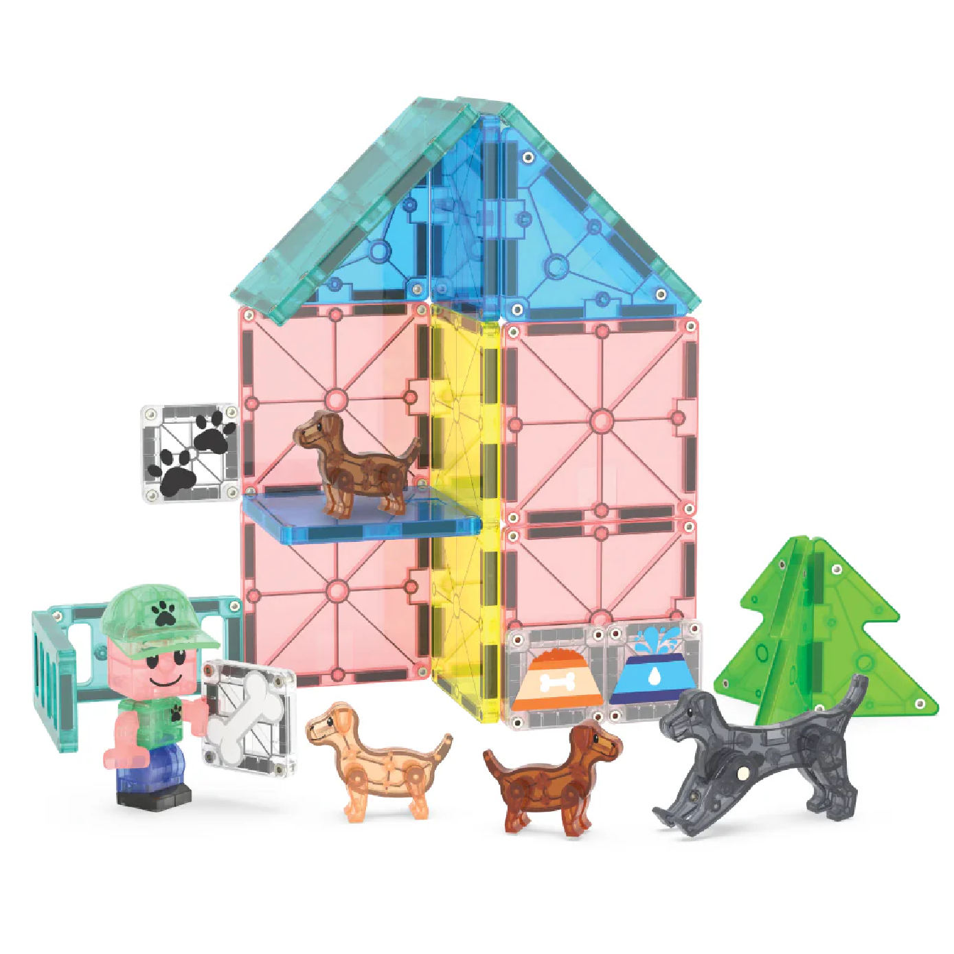 MAGT-252027DD@MAGNA-TILES Puppy Park