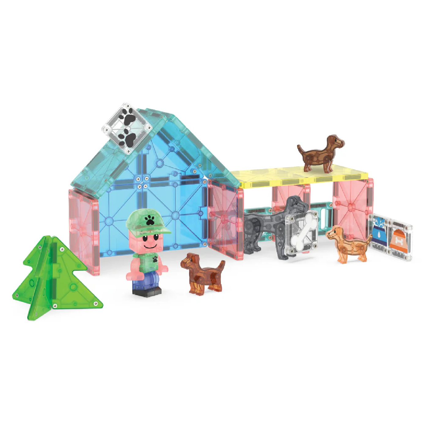 MAGT-252027DD@MAGNA-TILES Puppy Park