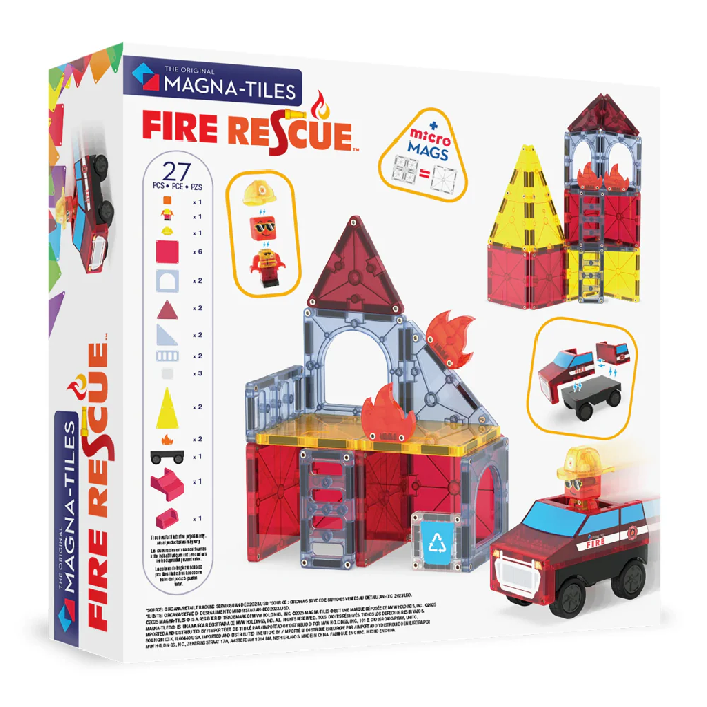 MAGT-252027FR@MAGNA-TILES Fire Rescue