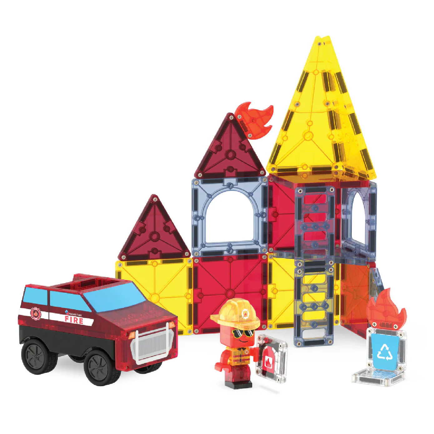 MAGT-252027FR@MAGNA-TILES Fire Rescue