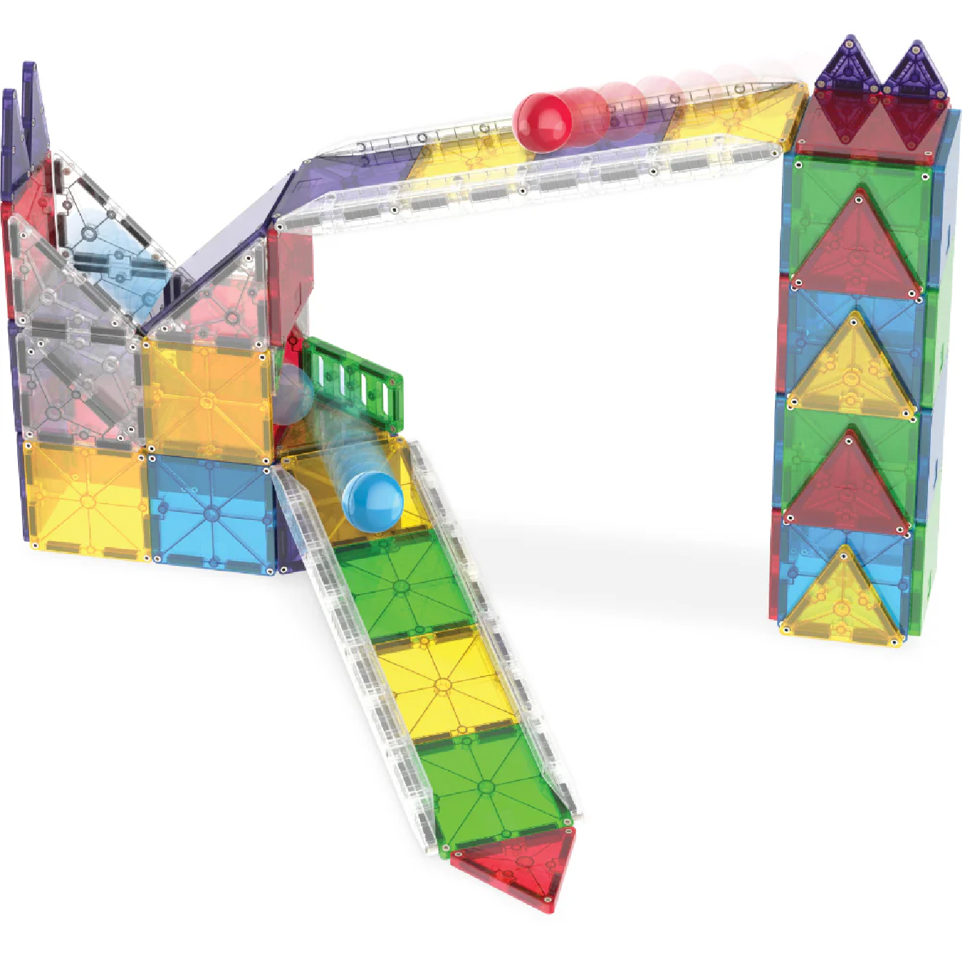 MAGT-251090RR@MAGNA-TILES Rail Racers Deluxe
