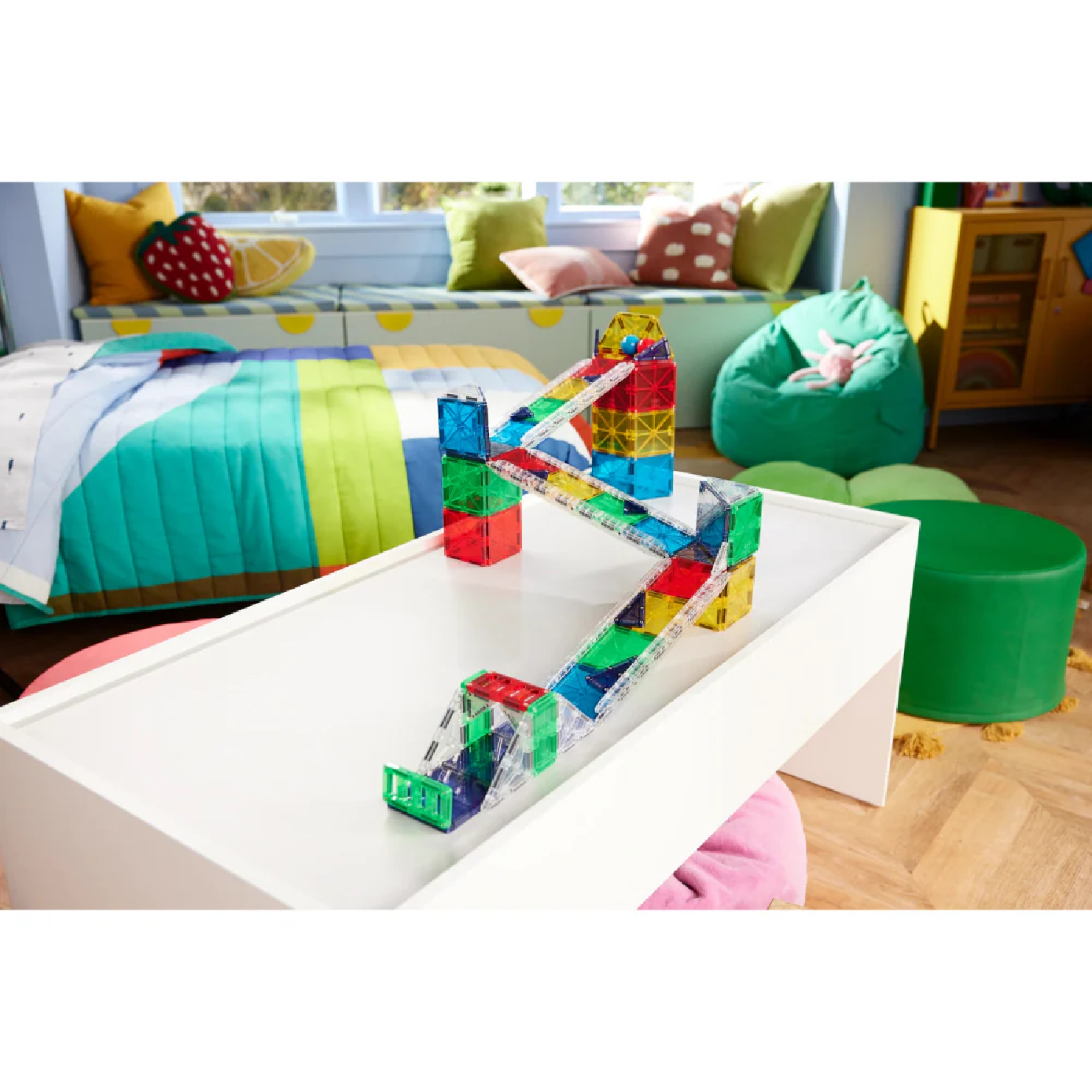 MAGT-251090RR@MAGNA-TILES Rail Racers Deluxe