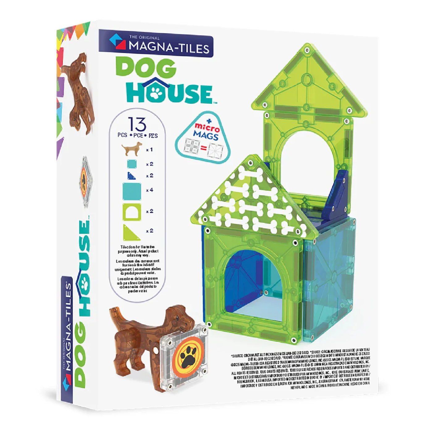 MAGT-252013DH@MAGNA-TILES Dog House