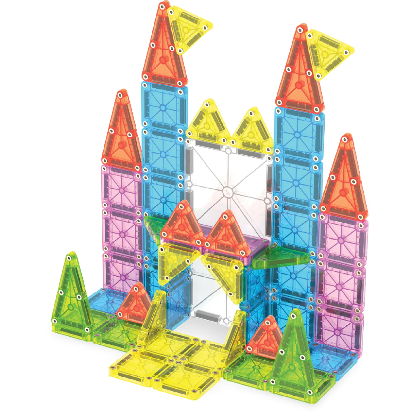 MAGT-254055TS@MAGNA-TILES MicroMAGS Travel Set Deluxe