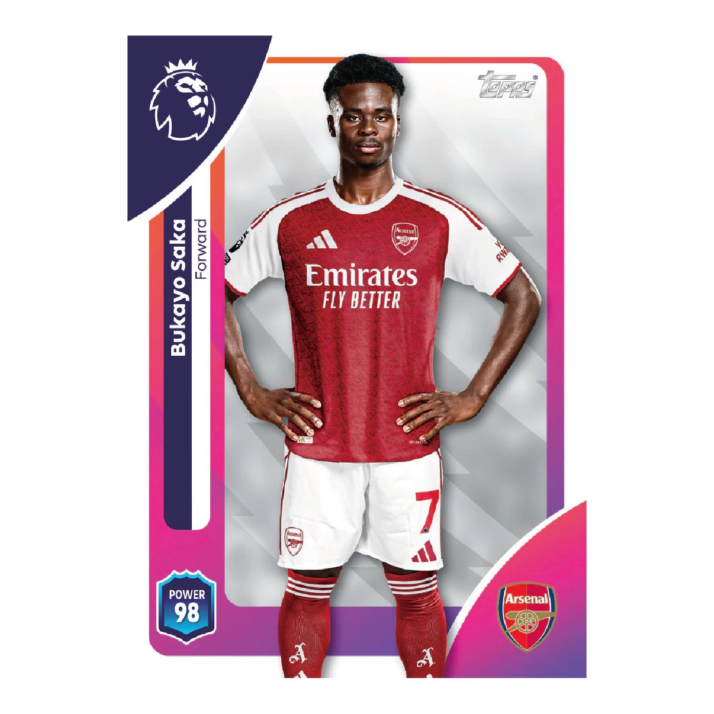 Topps Premier League 2026 Trading Card Packets (28 Packets)