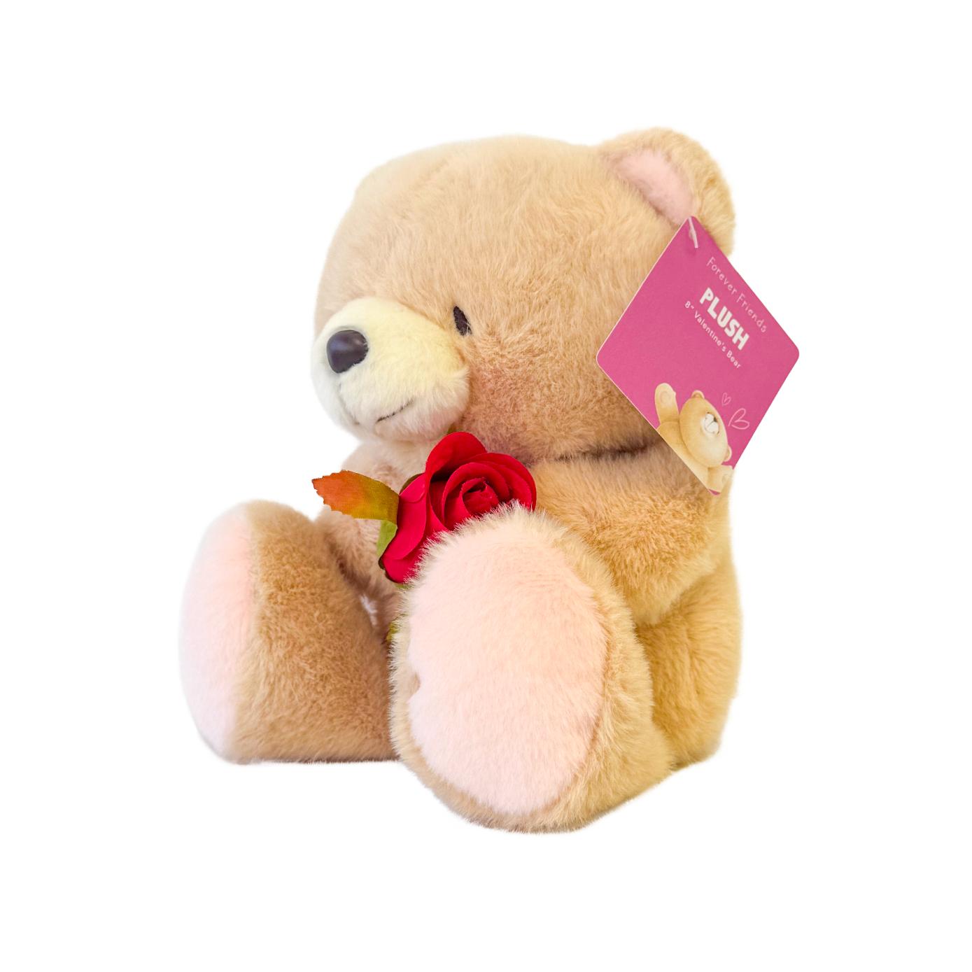 Forever Friends 8 inch Valentine's Day Bear (Rose)