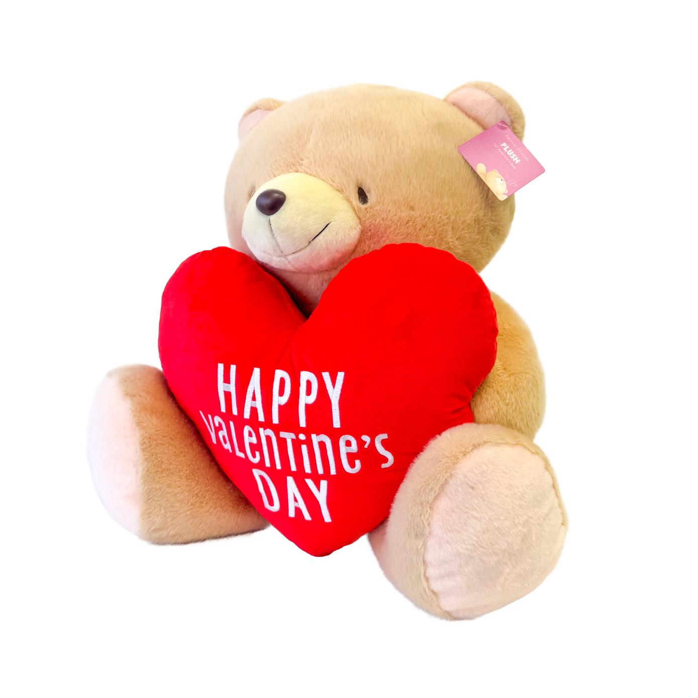 Forever Friends 16 inch Valentine's Day Bear with heart (Happy Valentine's Day)
